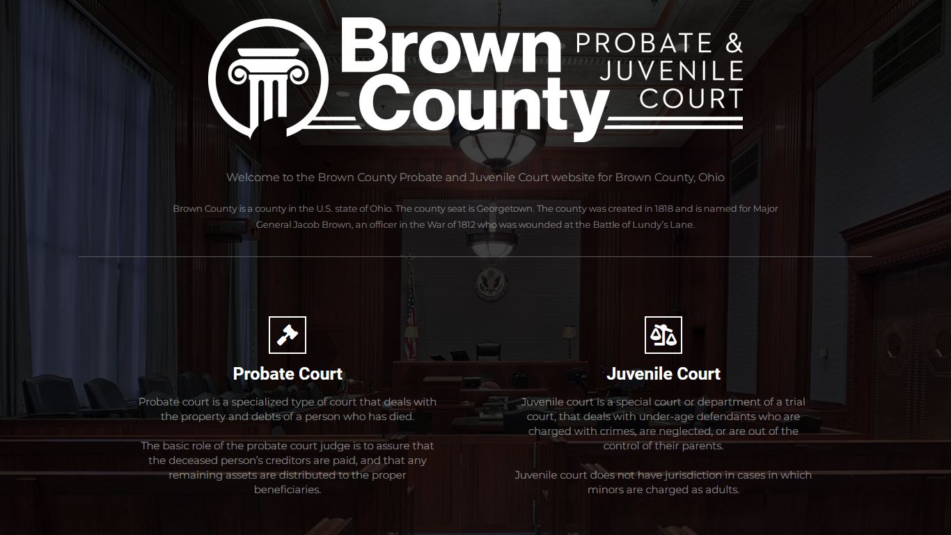 Brown County Probate and Juvenile Court – Welcome to the Brown County ...